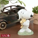 【12月限定★エントリーでP10倍】陶磁器製 手作り人形 NAO【SNOOPY】(高品質 人形 フィギュリン かわいい インテリア お祝い プレゼント ギフト オブジェ 置物 磁器製品 スヌーピー キャラクター)