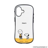 HAMEE｜ハミィ [iPhone 16専用]PEANUTS/ピーナッツ iFace First Class MagSynqケース iFace スヌーピー&チャーリー・ブラウン/イエロー 41-980637