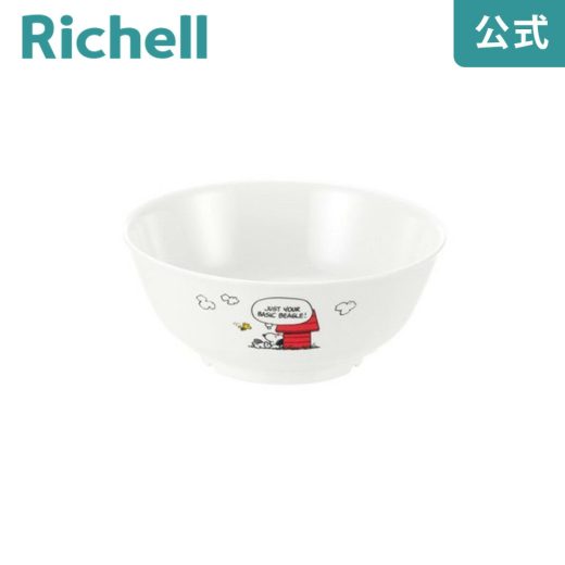 【4時間限定30%オフクーポン！1/9 20:00〜】【公式直営】トライ どんぶりリッチェル Richell ベビー 子 供 こ ども 食器 お 椀 わん スヌーピー おしゃれ 大きめ メラミン