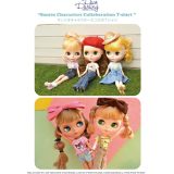 【ゆうパケット発送】「サンリオキャラクターズ」と、Dear Darling fashion for dollsがコラボレーション★サンリオキャラクターズ コラボTシャツ ハローキティ、マイメロディ&クロミ、リトルツインスターズ、シナモロール、ポムポムプリン リズビバーチェ LizVivace