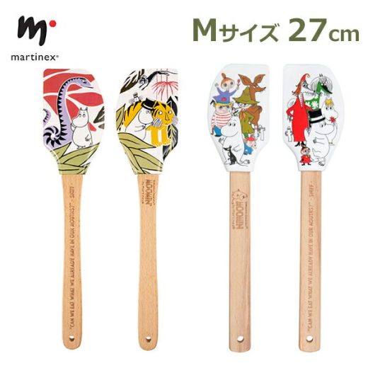 ムーミン グッズ キッチン 用品 スパチュラ Mサイズ 27cm moomin ジャングル キャラクターズ 北欧 雑貨 キャラクター レッド お菓子 スイーツ 道具 ツール 料理 ラッピング対応 martinex マルティネックス 手作り ギフト プレゼン