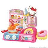 Hello Kitty コンロがピカッ！ジュージュ-キッチン(ハローキティ)おもちゃ こども 子供 知育 勉強 3歳