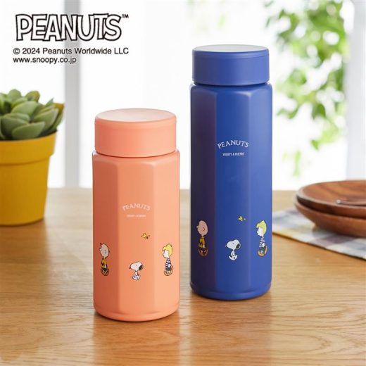 ピーナッツ/PEANUTS 八角形ステンレスマグボトル◆500ml◆「スヌーピー」 ◇ キッチン用品 食品保存 台所用品 キッチン 台所 冷水筒 浄水ポット 麦茶ポット 新生活 ◇