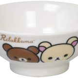 「 リラックマ 」 ハッピーライフ お茶碗 直径10.5cm 子供用 食器 白 362101