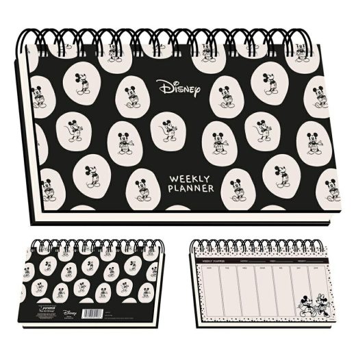 (ミッキーマウス) Mickey Mouse オフィシャル商品 Heart ノート メモ スケジュール帳 【海外通販】