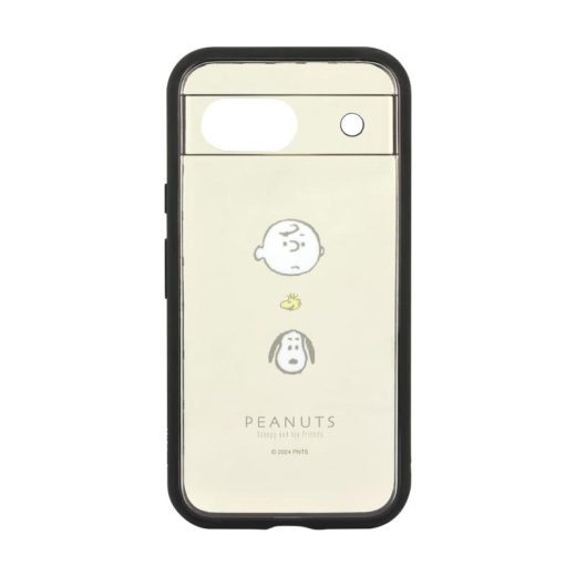 グルマンディーズ ピーナッツ スヌーピー IIIIfit Clear(イーフィット クリア) Google Pixel 8a 対応 ケース みんな SNGG-55B