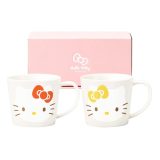 サンリオ (SANRIO) 「 ハローキティ 」 マグカップ フェイス マグ M 約280ml ホワイトシスターズ 日本製