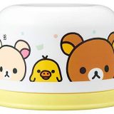 OSK 子供用コップ ペットボトル用コップセット リラックマ ホワイト [2個セット(内コップ130ml 外コップ130ml)] 日本製 BC-20