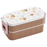 スケーター(Skater) 弁当箱 600ml 抗菌 2段 女性用 コリラックマ ＆ コグマ 日本製 YZW3AG-A