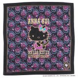 ANNA SUI × HELLO KITTY　大判プリントハンカチ（約58cm）【アナスイ】／アナ スイ（ANNA SUI）