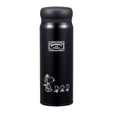 水筒 ダイレクトステンレスボトル スヌーピーBlack 480ml （ SNOOPY 保温 保冷 両用 直飲み ステンレスボトル マグボトル スクリュー ダイレクトボトル 480 マグ ボトル マイボトル ） 【39ショップ】