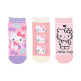 サンリオ SANRIO サンリオ キッズスニーカーソックス3足セット ソックス 16-18cm ハローキティ キティちゃん hello kitty キャラクター 453293 SANRIO