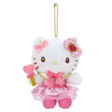 サンリオ SANRIO マスコットホルダー もっと好きにさせちゃうぞ ハローキティ 約幅11 奥行6 高さ15cm 493961