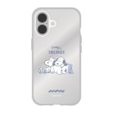 グルマンディーズ SNGG-82B ピーナッツ IIIIfit Clear iPhone 16 2LENS model対応ケース スヌーピー