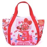 Lelotte ハローキティ 50周年 グッズ トートバッグ 小さめ キティちゃん HELLO KITTY ミニトートバッグ エコバッグ サンリオ 大人 子供 (KT4892)