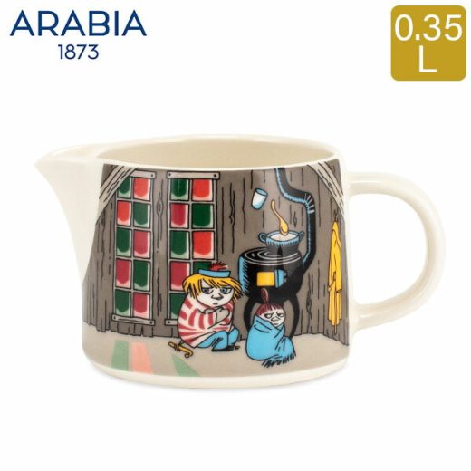 【年末年始も休まずお届け】 アラビア Arabia ムーミン ピッチャー 0.35L 食器 北欧 フィンランド MOOMIN Pitcher モーメント オブ トワイライト 1055266 小さめ 磁器