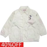 【子ども服/デニムダンガリー/スヌーピーコラボ/DENIM DUNGAREE/ジュニア服】 セール 【40%OFF】 タフタ SNOOPY コーチ JK 11OW生成