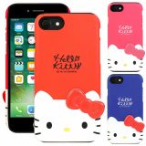 Hello Kitty Deco Double Bumper サンリオ キャラクター バンパーケース iPhone 16 Plus Pro Max 15 14 SE3 13 mini 12 SE2 11 XS XR X 8 7 10 10s 10r プラス プロ マックス ミニ エス アル スマホ ケース カバー ハロー キティ ちゃん ねこ ネコ 可愛い かわいい