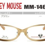 ミッキー・マウス MICKEY MOUSE MM-146 c.14 ブラウン キッズ メガネ 眼鏡 めがね 伊達 鼻パッド 新品 送料無料 mm004