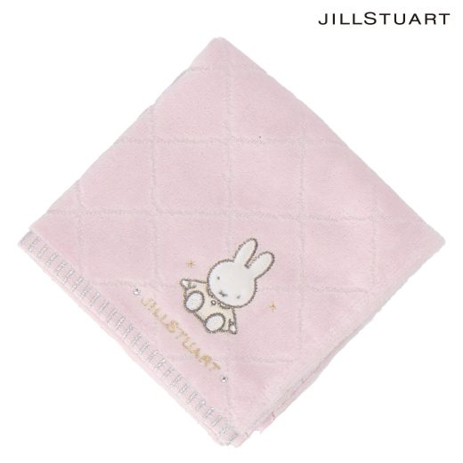 JILL STUART JILL STUART with miffy(ジルスチュアート with ミッフィー タオルハンカチ インターモードカワベ ファッション雑貨 ハンカチ・ハンドタオル ピンク ホワイト ブルー