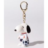 ピーナッツ PEANUTS SNOOPY/PEANUTS/ピーナッツ/スヌーピーコスチュームキーチェーン/サッカー （WHITE）