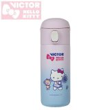 即納 在庫一掃セール VICTOR ビクター ハローキティ Hello Kitty ステンレスボトル PG9905KT ガールズ バドミントン ピンク ギフト プレゼント 水筒 ドリンク