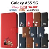 Galaxy A55 5G ケース ディズニー トムとジェリー GalaxyA55 SC-53E SCG27 キャラクター ギャラクシーA55 手帳型 マグネット 手帳型ケース カバー ソフト ハード スマホカバー スマホケース マーベル ムーミン ミッフィー 猫のダヤン