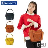 ルートート デリ スヌーピー ROOTOTE 8262 通販 トートバッグ 小さめ DELI レディース ランチトート ランチバッグ 肩掛け 手提げ 軽量 軽い 自立 洗える 洗濯機 ポケッツ おしゃれ シンプル 大人 可愛い かわいい ピーナッツ コミックス ことば 名言