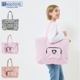 【最大1000円OFFクーポン】 ROOTOTE ルートート バッグ トートバッグ パッカブル ハローキティ-A レディース 大容量 撥水 ファスナー付き HELLO KITTY PACKABLE ブラック ピンク ブラウン 黒 8395