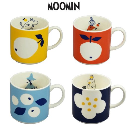 【ムーミン（カラー）マグ】大人 MOOMIN グッズ おしゃれでかわいいマグカップ レンジ・食洗機対応 キャラクター 日本製【山加商店】