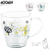 【ムーミン 耐熱ガラスマグ】グラス 電子レンジ対応 耐熱ガラス MOOMIN グッズ 北欧 かわいい おしゃれな食器 日本製 キャラクター ギフト プレゼント #mm3501【山加商店】