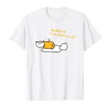 ぐでたま　みんなどうせいつもぐでぐでしてっしょ？　ライトカラー Tシャツ