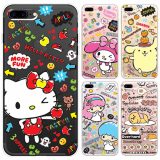 Sanrio Characters Fruit TPU Clear Jelly サンリオ キャラクターズ フルーツ 透明 ジェリー iPhone 16e 16 Plus Pro Max 15 14 SE3 13 mini 12 SE2 11 XS XR X 8 7 アイフォン アイホン 10 10s 10r プラス プロ マックス ミニ エス アル スマホ ケース カバー